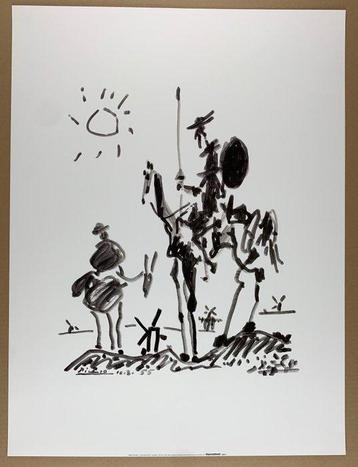 Pablo Picasso (1881-1973) - Don Quichotte, 1955 - Artprint -