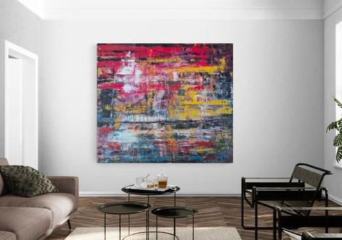 Jovan Srijemac - Abstract reality - XXL, Antiek en Kunst, Kunst | Schilderijen | Modern