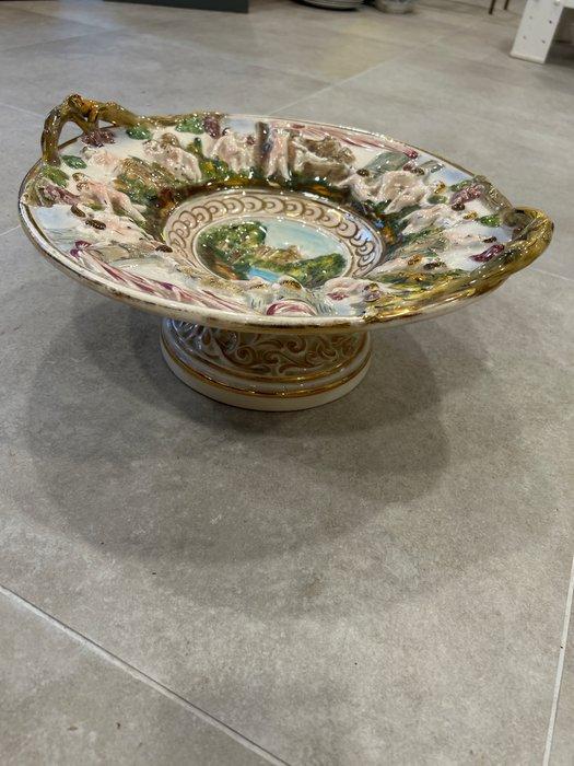 Capodimonte - Serveerschaal - Porselein, Antiek en Kunst, Antiek | Glaswerk en Kristal