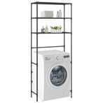 vidaXL Opbergrek voor boven wasmachine 3-laags 69x28x169 cm, Verzenden