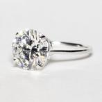 Zonder minimumprijs - Verlovingsring - 18 karaat Witgoud -, Handtassen en Accessoires, Antieke sieraden