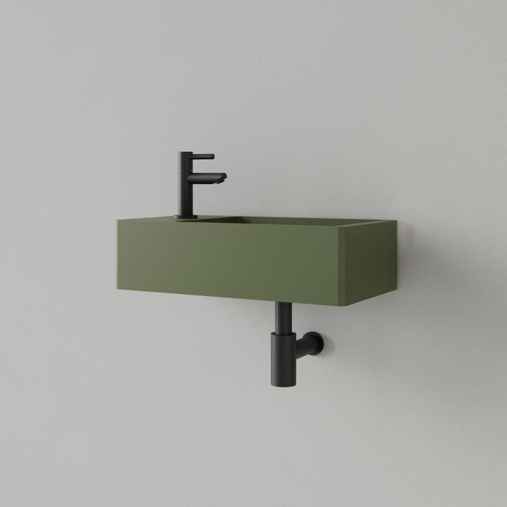 Fontein Gliss Design Freya Solid Marble 40x22x10 cm Met, Doe-het-zelf en Bouw, Sanitair, Overige typen, Nieuw, Ophalen of Verzenden