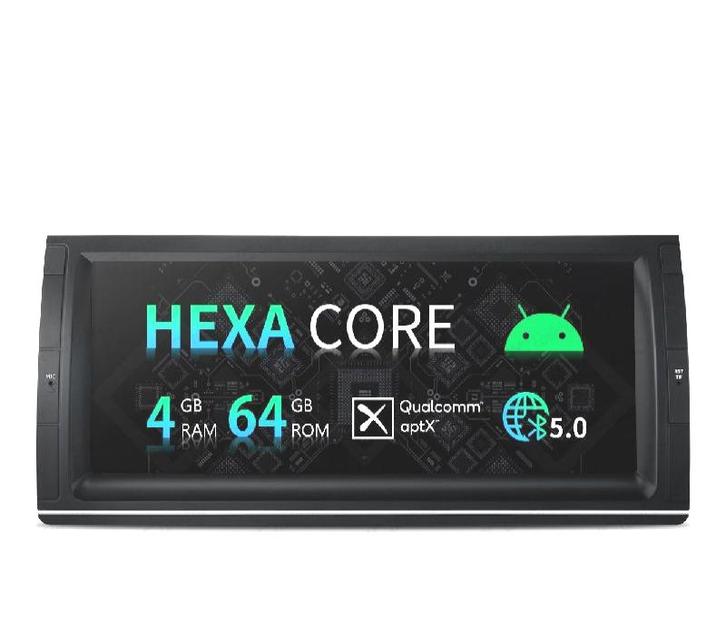 Autoradio Gps Android 12 10.25  Pour Bmw X5 E53 99-06, Auto diversen, Autonavigatie, Verzenden