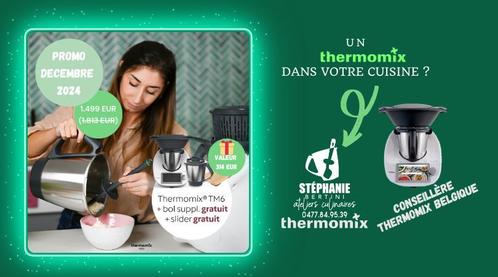 Thermomix TM6 Liège - Promo 12/24 -  2E bol + Slider OFFERT, Elektronische apparatuur, Overige elektronische apparatuur, Verzenden