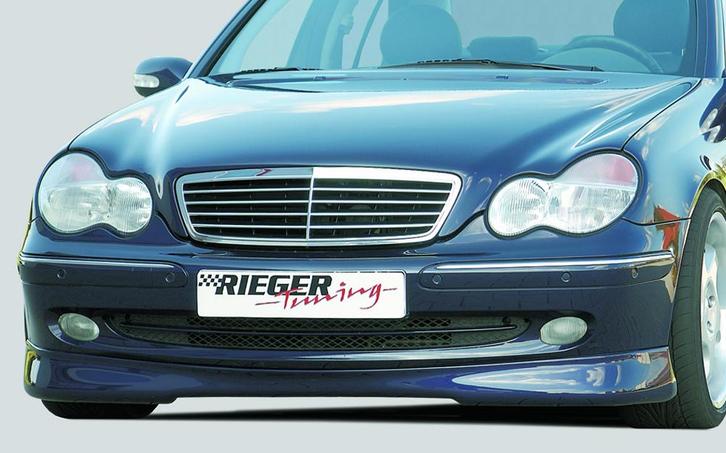 Rieger frontspoiler voor Avantgarde | C-Klasse (W203): 05.00, Auto diversen, Tuning en Styling, Verzenden