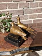 Figurine - Twee duiven - Bronze, Marbre, Antiquités & Art