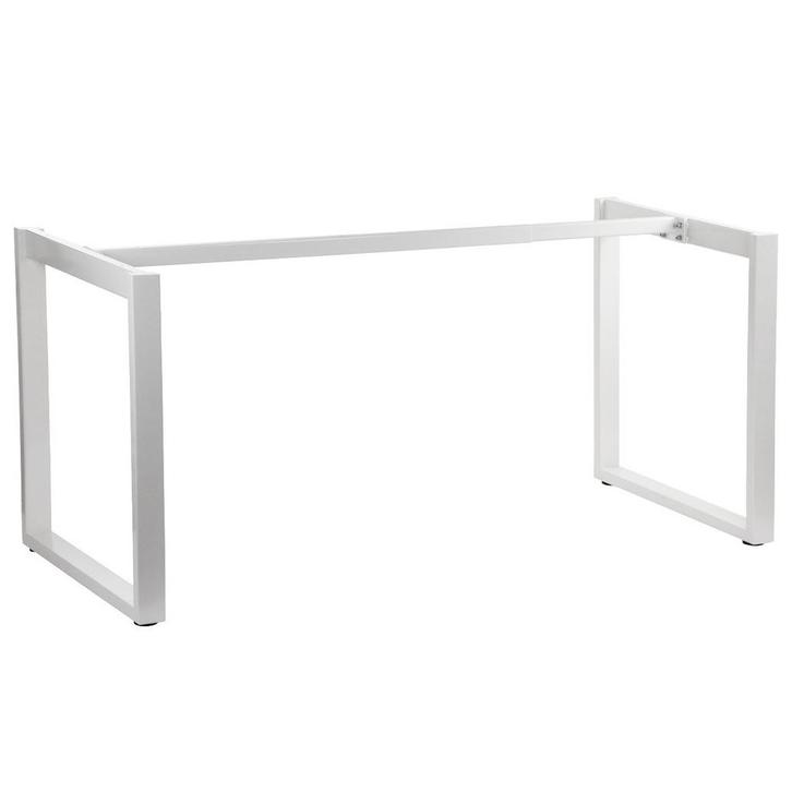 Tafelonderstel | QUADRA | Staal | Wit | Breedte Verstelbaar, Zakelijke goederen, Horeca | Keukenapparatuur, Nieuw in verpakking
