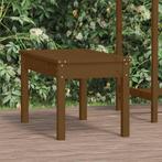 vidaXL Tuinbank 80x44x45 cm massief grenenhout honingbruin, Verzenden, Nieuw