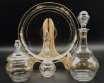 Drinkservies (4) - Kristal - Toegewezen aan Baccarat, Antiek en Kunst