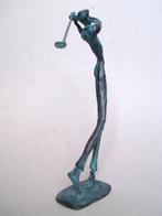 Figuur - Golfer in full swing - Brons