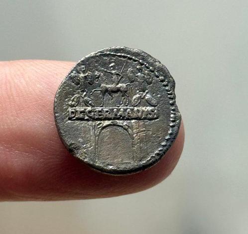 Romeinse Rijk. Claudius (41-54 n.Chr.). Denarius, Postzegels en Munten, Munten | Europa | Niet-Euromunten