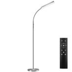 tectake Vloerlamp Prisma LED, 5 lichtmodi, 12 W, dimbaar - z, Verzenden, Nieuw