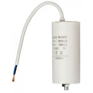 Condensator - Aanloop - 40.0 F (Max. 450V, Met kabel), Doe-het-zelf en Bouw, Elektriciteit en Kabels, Verzenden
