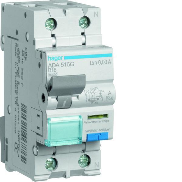 Hager HACO Aardlekschakelaar - ADA516G, Doe-het-zelf en Bouw, Elektriciteit en Kabels, Verzenden