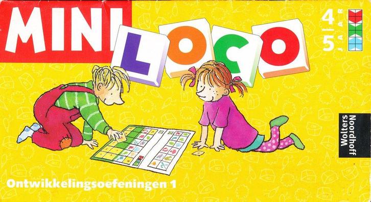 Mini loco ontwikkelingsoefeningen 1 (4-5 jaar), Boeken, Schoolboeken, Verzenden