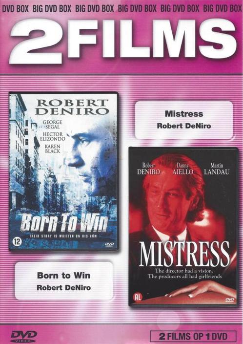 2 films in 1 Born to win en Mistress (dvd tweedehands film), CD & DVD, DVD | Action, Enlèvement ou Envoi