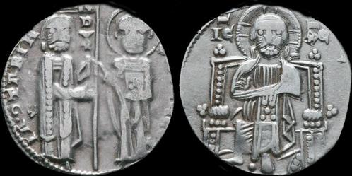 1275-1280ad Venice Jacopo Contarini Ar grosso zilver, Postzegels en Munten, Munten | Europa | Niet-Euromunten, België, Verzenden