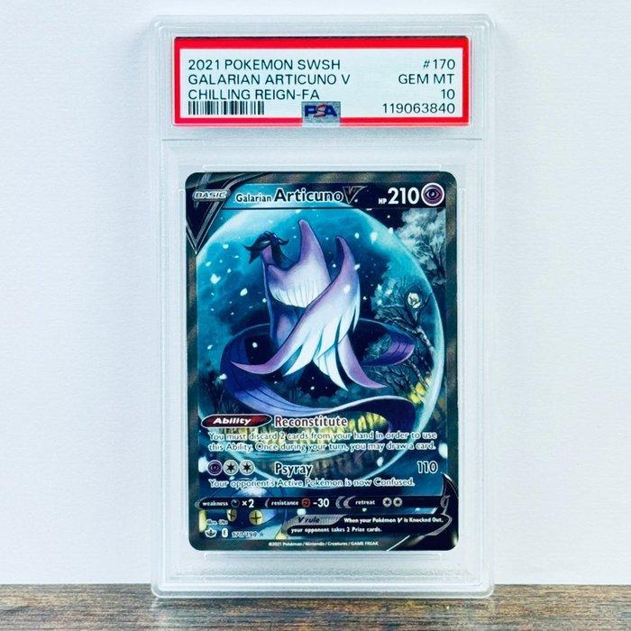 Pokémon Graded card - Galarian Articuno 170 - Pokémon - PSA, Hobby en Vrije tijd, Verzamelkaartspellen | Pokémon