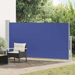 vidaXL Wind-/zonnescherm uittrekbaar 160x300 cm blauw, Verzenden