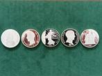 France. Lot de 5 médailles des répliques de monnaies