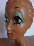 Mannequin -  Vintage mannequin hoedenhoofd Twiggy - Plastic, Antiek en Kunst