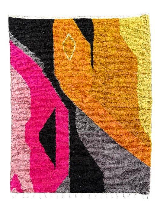 Marokkaans Berber kleurrijk wollen tapijt - Vloerkleed - 260, Huis en Inrichting, Stoffering | Tapijten en Vloerkleden