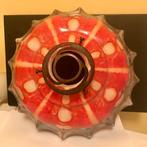 Plafondlamp - Glas, Messing - Suspension Kunst & Ambacht, Antiek en Kunst