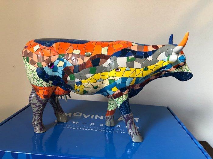 Beeldje - Cow Parade Cowparade. Barcelona Cow. Large. - Poly, Antiek en Kunst, Curiosa en Brocante