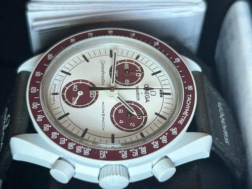 Omega x Swatch - MoonSwatch - Mission to Pluto - Sans Prix, Handtassen en Accessoires, Horloges | Heren