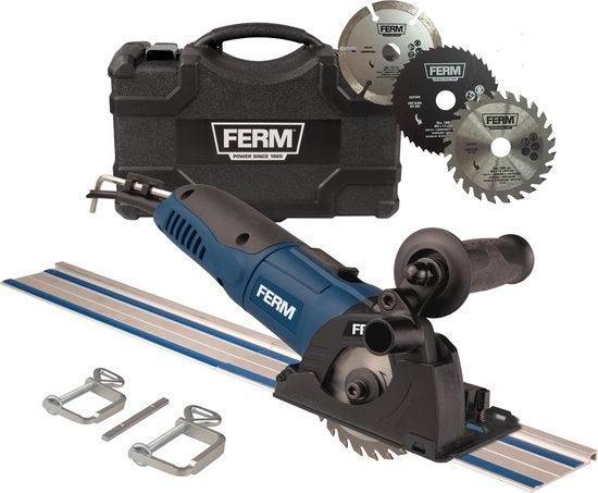 2dekans | FERM Precisie invalzaag Set - CSM1043 S - 500W -, Doe-het-zelf en Bouw, Gereedschap | Zaagmachines, Ophalen of Verzenden