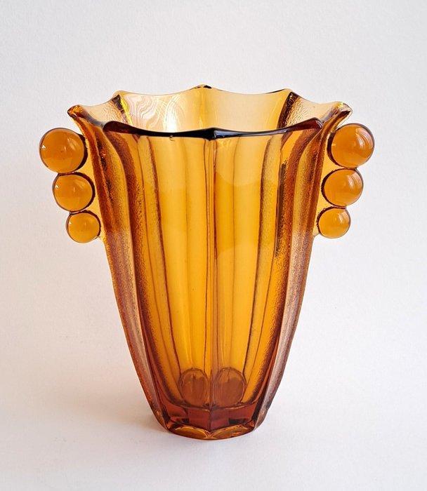 Vase - Persglas - Art déco, Antiek en Kunst, Antiek | Glaswerk en Kristal