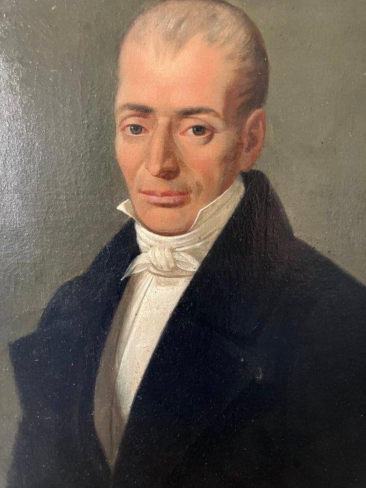 Franse school (XIX) - Portrait of a Nobleman, Antiek en Kunst, Kunst | Schilderijen | Klassiek