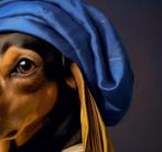 Monady (1999) - The Pearl Dachshund, Antiek en Kunst, Kunst | Schilderijen | Modern