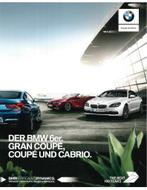 2017 BMW 6 SERIE BROCHURE DUITS, Nieuw
