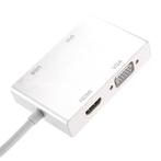 DrPhone DDH2 USB C 4 in 1 Adapter - USB-C naar VGA + 4K DVI, Computers en Software, Verzenden, Nieuw