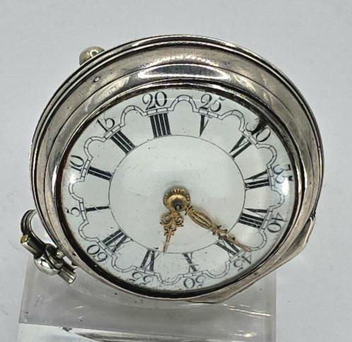 Markwick Markham - London - Hohe Silberspindeluhr -, Handtassen en Accessoires, Horloges | Heren