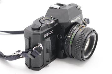 Mamiya Mamiya ZE-X 35mm SLR Film Camera + Sekor E 50mm 1.7