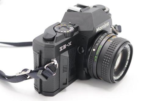 Mamiya Mamiya ZE-X 35mm SLR Film Camera + Sekor E 50mm 1.7, Audio, Tv en Foto, Fotocamera's Analoog