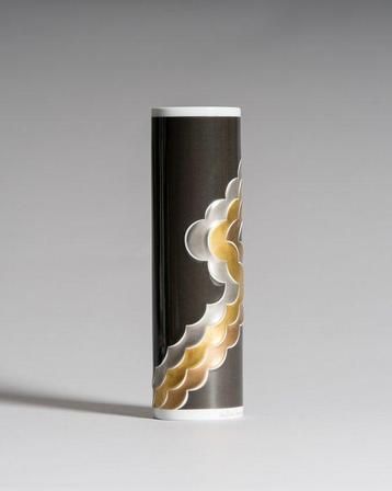 Rosenthal - Natale Sapone - Vase - Métallique - Porcelaine -