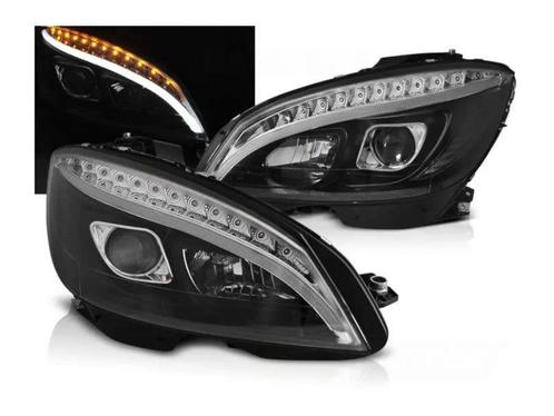 LED tube koplampen knipperlicht Black, Autos : Pièces & Accessoires, Éclairage, Envoi