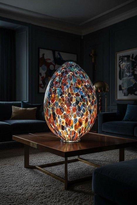 Murano - Tafellamp - Glas - Tafellamp h 60 cm, Antiek en Kunst, Antiek | Verlichting