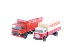 Schaal 1:50 Lion Car Daf 75 300 truck Lekkerland &amp; DA..., Ophalen of Verzenden, Gebruikt