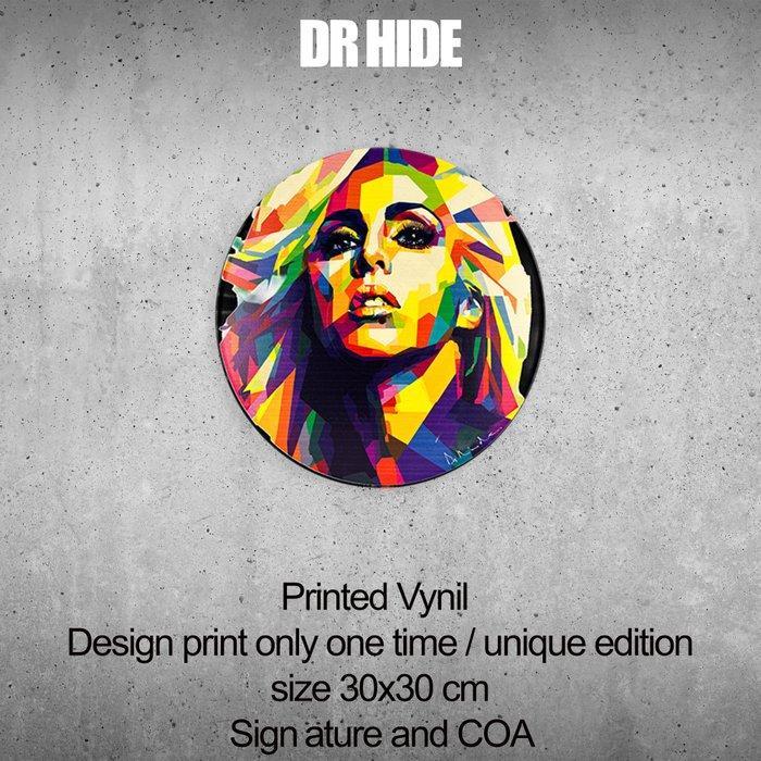 DR HIDE - Vinyl Record Lady Queen 2054, Antiquités & Art, Art | Objets design