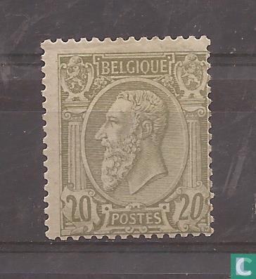 België - Koning Leopold II - 1886, Postzegels en Munten, Postzegels | Europa | België, Verzenden