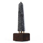 Indigo Gabbro Obelisk - Hoogte: 400 mm - Breedte: 120 mm-