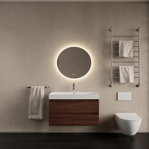 Badkamermeubelset Gliss Design Milan Met Lako Wastafel 80 cm, Doe-het-zelf en Bouw, Sanitair, Bad, Nieuw, Ophalen of Verzenden