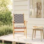 vidaXL Tuinstoelen 8 stuks massief acaciahout, Tuin en Terras, Verzenden, Nieuw