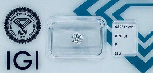Zonder Minimumprijs - 1 pcs Diamant  (Natuurlijk)  - 0.70 ct, Handtassen en Accessoires, Edelstenen