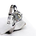 Zonder Minimumprijs - 1.51 Ct VS2 Round Diamond Ring -