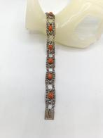 Zonder minimumprijs - Armband Zilver, Koraal Sardinië, Nieuw